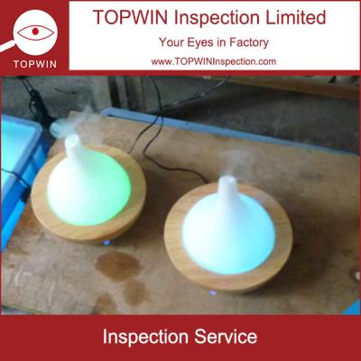 China Pre-shipment inspection inspection company / electric third-party aroma lamp inspection service for sale