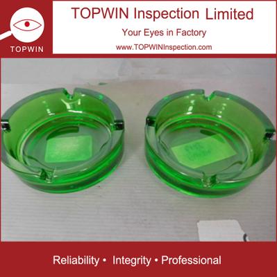 China Acrylic ashtray inspection service and third-party quality control service inspection company for sale