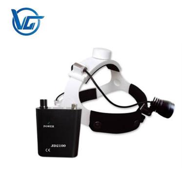 China Emergency CE approved JD2100 LED headlight could be used with surgical loupes, led dental loupe headlight for sale