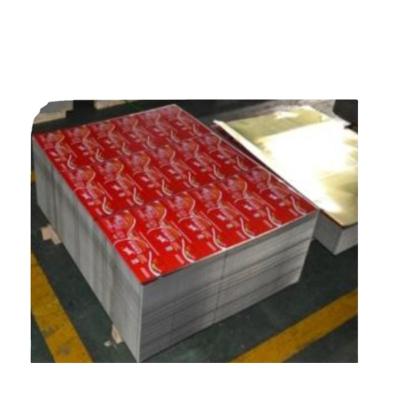 China CAN MAKING Tinplate Printing Machine , Tinplate Logo Printed Steel Sheet for sale