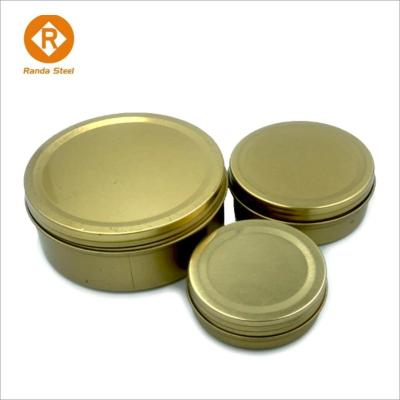 China Food Metal Tin Can For Saffron Small Packing Box for sale