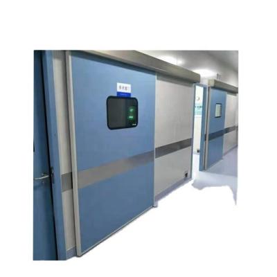 China Factory Wholesale Medical Stainless Steel Windproof Automatic Door With Automatic Glass Sliding Door for sale