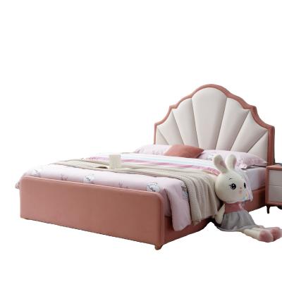 China Modern Custom wholesale ultra soft microfiber filling bed luxury soft bed for kids soft for sale