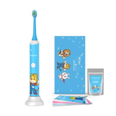 China Manufacture Sonic Toothbrush Wholesale Customized OEM Mini Baby Kids Rechargeable Sonic Electric Toothbrush RM-ST031 for sale