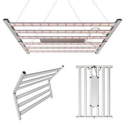 China IP65 waterproof Liweida Commercial Led grow lights 3 6 9 bars lm301B 660nm full spectrum spider 600W smd plant lamp for agricultural greenhouses for sale