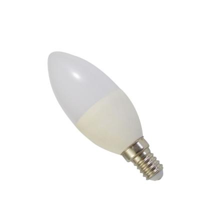 China Residential High Brightness 2years Warranty CE ROHS Approved E14 E12 E17 3W LED Candle Bulb Light for sale