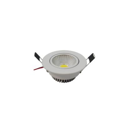 China Outdoor mounted commercial die casting cob 3w aluminum housing indoor led ceiling lights recessed led downlight made in china for sale