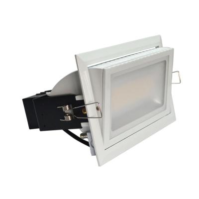 China Modern High Power Led Panel Lights Ceiling Down Light 38w SMD LED Rectangular Downlight for sale