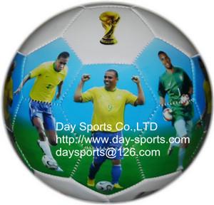 China photo pvc soccer ball for sale