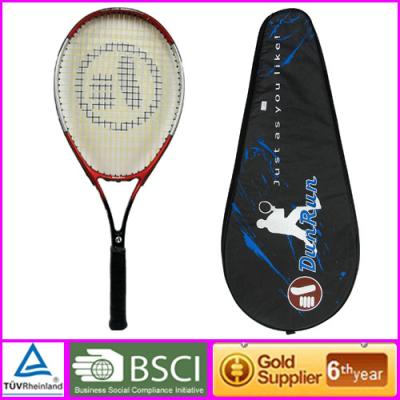 China AL frame and shaft muti color Carbon Tennis Racket Alloy Professional tennis bats for sale