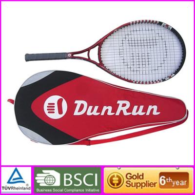 China Red PU grip Carbon Alloy Graphite Tennis Racket , sporting tennis paddle for sale