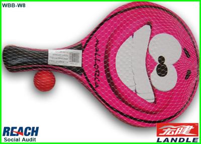 China Rose Wood Beach Tennis Rackets with Cartoon Printed 33*19*0.5cm for sale