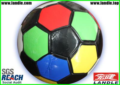 China Professional Official Soccer Balls Size 5 , Deflatable PVC Soccer Ball for sale