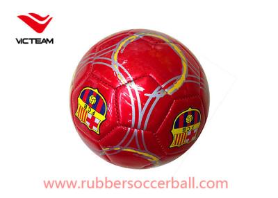 China Rubber bladder Adult Size Soccer Ball / Hand Stitched Soccer Ball for sale