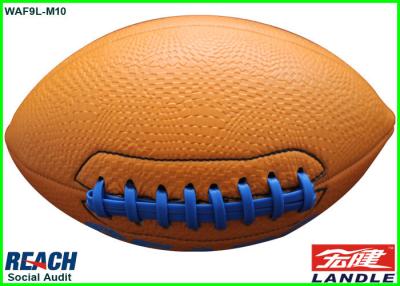 China Customized Leather American Footballs Size 3 Rugby Ball Machine Stitched for sale