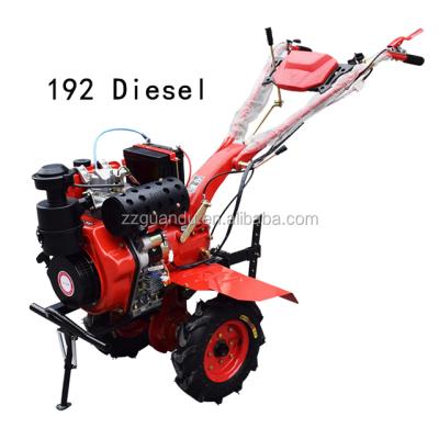 China New Farms ZZGD 192 Cultivator Hand Push Agricultural Garden Cultivator Power Tiller for sale