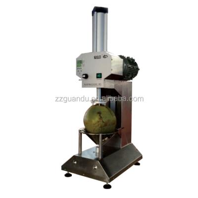 China Easy Operation Automatic Coconut Top Cutting Machine / Coconut Top Opening Machine for sale