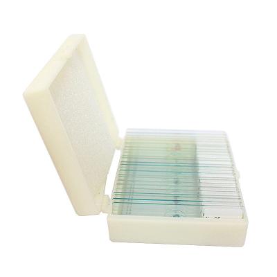 China Het basis van het de Microscoopweefsel van Histologie Histologische Voorbereide Glasplaatjes Specimen 25pcs Te koop