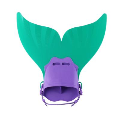 China Mermaid Tail Swimming Fins Rubber Diving Fins For Swimming for sale