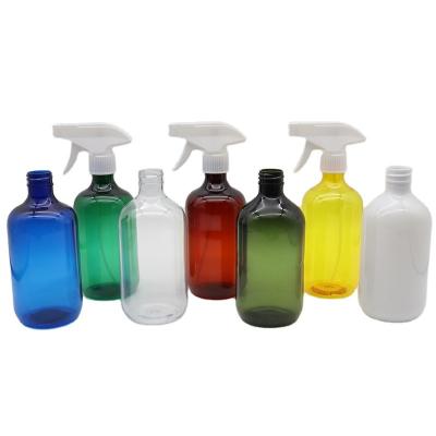 China Household Products Custom Fine Mist 500ml Empty Colored Trigger Spray Plastic Bottle for sale