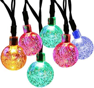 China TUN CUT Outdoor Bulb String Lights Waterproof 8 Modes Solar Patio Lights CK for sale