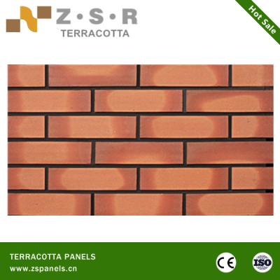 China Traditional Fired Thin Brick Wall Tiles, Decorative Klinker Tiles, Terracotta Facade Split Building Tiles for sale