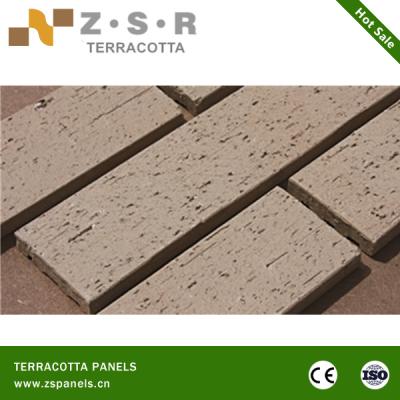 China Traditional Hanging Slag Clay Slit Brick Wall Tiles ZSR for sale