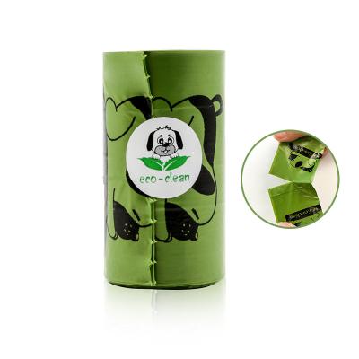 China New Bio Dog Clean Hygienic Portable Degradable Dog Poop Bag Not Sustainable Customized Pet Cleaning And Grooming Products Sustain for sale