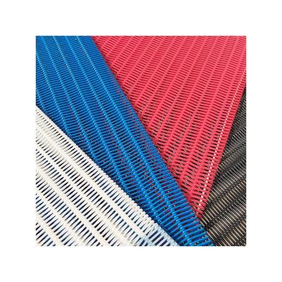 China PaperMaking Durable Using Mesh Belt Dryer Plain Weave Fabric Polyester Linear Screen Conveyor Belts for sale