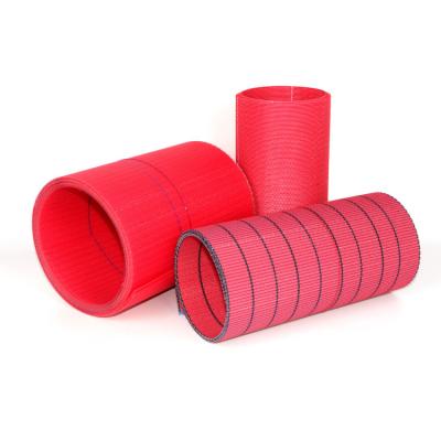 China Wear resistant high quality non woven making conveyor belt 100%polyester mesh belt with free samples net conveyor belt melt blown polyester for sale