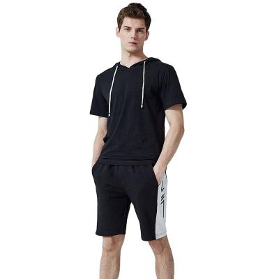 China Wholesale QUICK DRY Mens Summer Shorts Set Short Sleeve Mens Sportswear Custom Tracksuit for sale