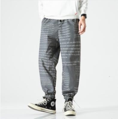 China New Pile Anti-wrinkle 2022 wholesale fashionable men's streetwear casual pants men's jogger sweatpants for sale