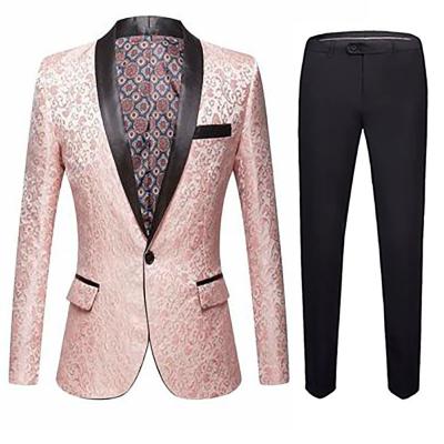 China New Lightweight Professional Business Manufacturer High End Listing Suits Slim Fit Mens Suit Set Fabric For Men for sale