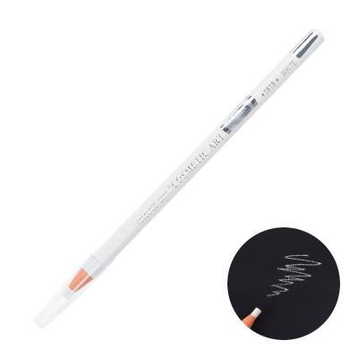 China 12pcs/box Permanent Professional Microblading Waterproof Pencil Easy To Color White Eyebrow Pen Fpr Cosmetic Tool for sale