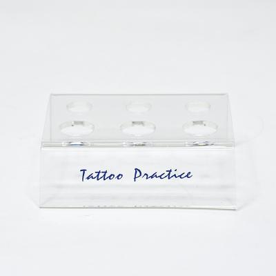 China Chilli Microblading Cup Holder Multifunctional Acrylic Permanent Tattoo Ink Holder for sale