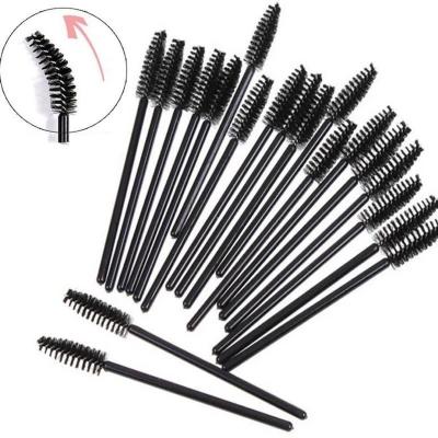 China Disposable Plastic Lash Cleanser Brushes Lash Cleaning Rods Brush Shampoo Eyelash Stick Brow for sale