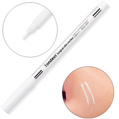 China Permanent White Ink Mark Skin Tattoo Positioning Marker Pen For Permanent Makeup by Microblading for sale