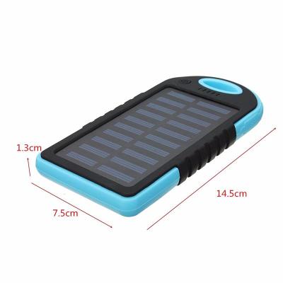 China NEW Waterproof Solar Power Bank 20000mah Dual USB Li-polymer Solar Battery Charger Travel Powerbank JYD-charger-1 for sale