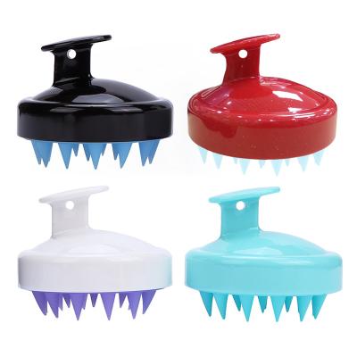 China Silicone Main Body For Washing Care Clean Hair Root Scalp Massage Comb Shower Brush Bath Spa Itchy Anti Dandruff Shampoo JYD-hair-9 for sale