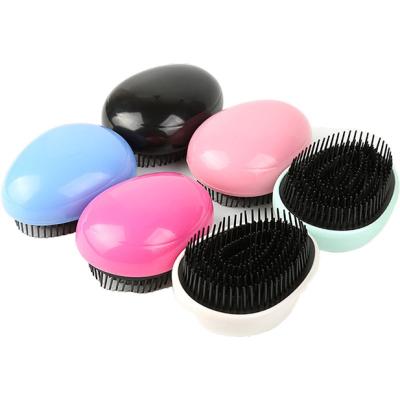 China Salon Hair Care Comb Tangle Egg Shape Hair Brush Anti Static Styling Tools Massage Hair Brushes Detangling Comb For Travel JYD-brush-11 for sale