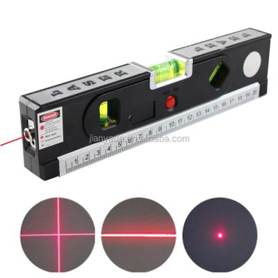 China 4 in 1 Vertical Aligner Level Laser Horizontal Lasers 24 (L) x 2.6 (W) x 5.8 (H) cm for sale