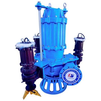 China Shanglishi Single Stage Suction 3hp Long Life Single Centrifugal Sewage Submersible Sewage Pump 1.5 Hp Submersible Sump Pump for sale