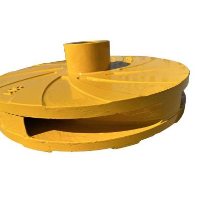 China Construction machinery parts Shanglishi high quality anti-abrasive saving water mud centrifugal pump impeller low noise spare parts for sale