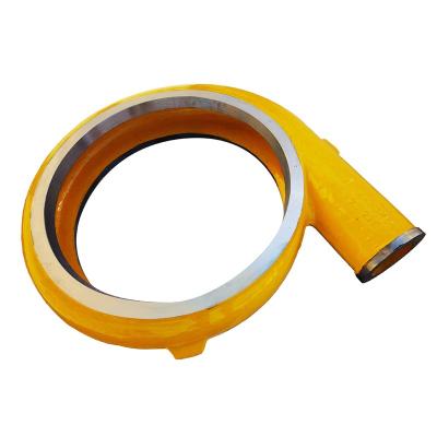 China High Chrome Shanglishi Irrigation And Agriculture Slurry Slurry Pump Spare Parts Volute Rubber Ceramic Lining Water Pump Alloy Steel Anti-abrasive Iron for sale