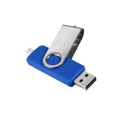 China Plastic Metal Swivel USB Transfer Android OTG USB Flash Drive Pen Drive for sale