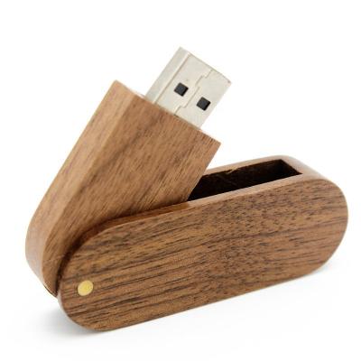 China Responsive Wooden Bamboo Wood Workout Instant Quality USB Swivel Promotional Gift for sale