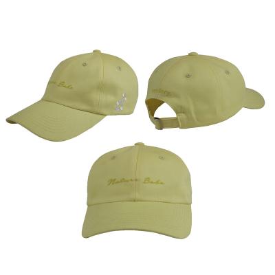 China COMMON Low MOQ Washed Cotton Mens Dad Hats Custom Private Label Logo for sale