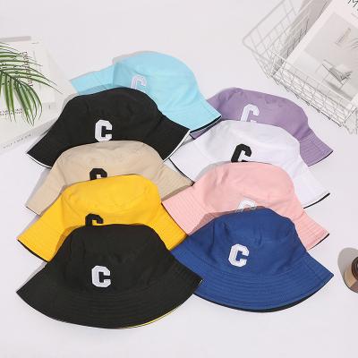 China Regular Design Your Own Custom Embroidery Logo Men Cotton Adult Fisherman Bucket Sun Hat for sale