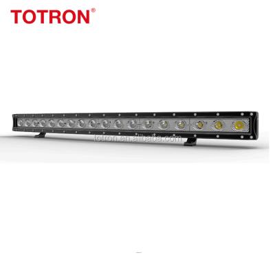 China 4x4 LED Die Cast Aluminum Housing Light Bars For Off Road Curved Single Row LED Lighting IP67 for sale