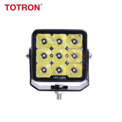 China Cheap Housing Die Cast Aluminum Price No Edge 4inch 4x4 Squre Cube Off Road Lights Led Pods 12V LED Work Lights Led Pod Lights for sale